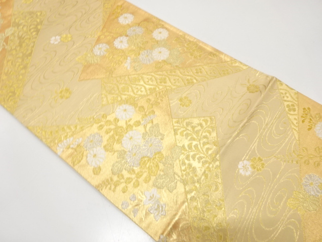 Japanese Kimono / Antique / Fukuro Obi Silk